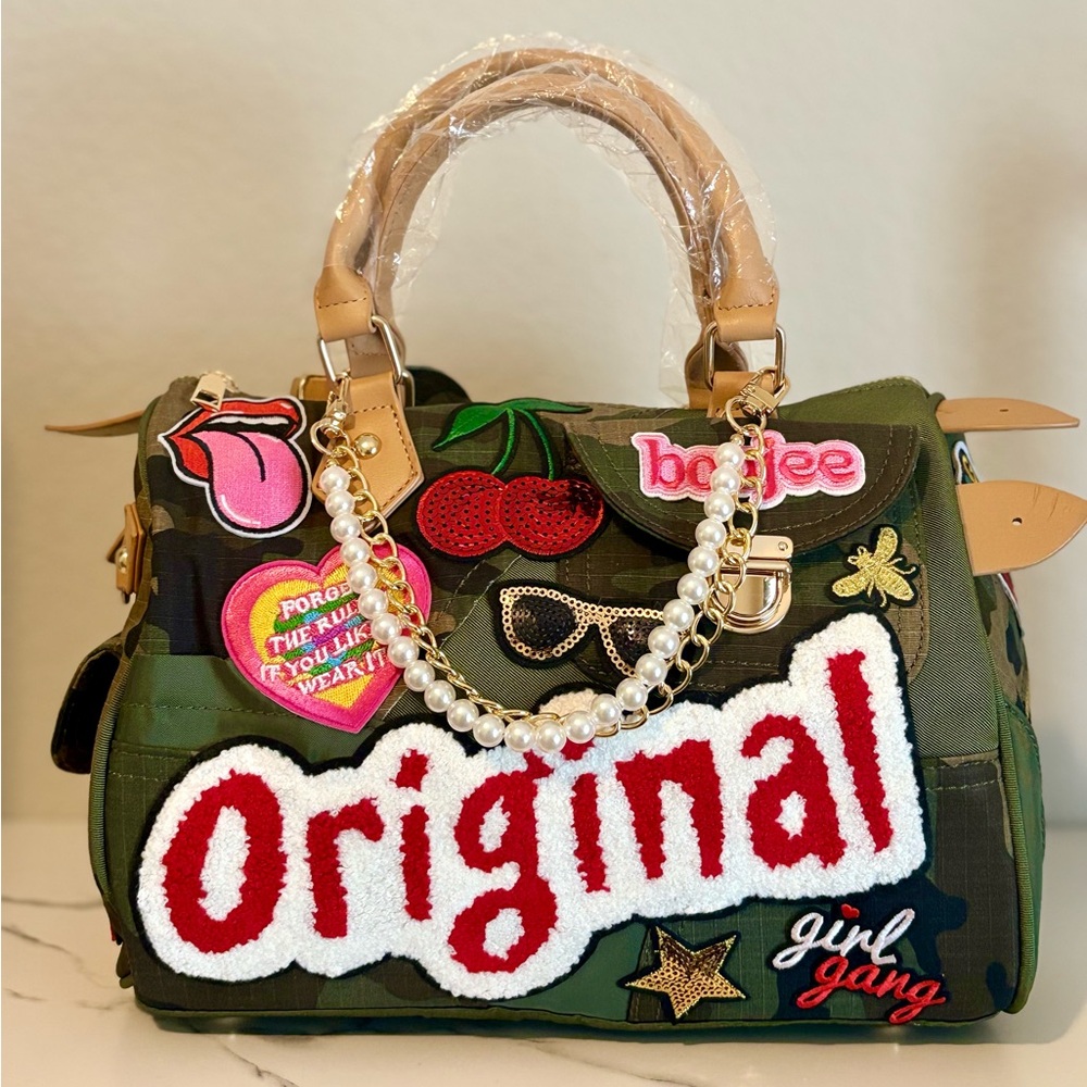 Green Camouflage Women's Bag
